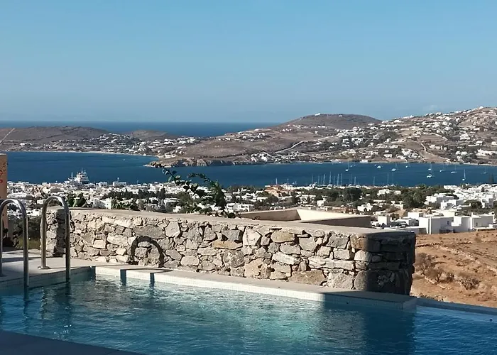 Dream 2, ολόκληρος χώρος με πισίνα * Parikia (Paros)